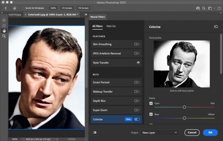 Neural Filters In Photoshop