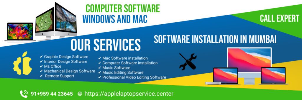 Mac Software Installation Service In Mumbai